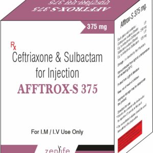 CEFTRIAXONE 250MG+SALBACTUM125MG+WFI
