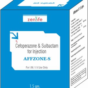 CEFOPERAZONE 1000MG+SULBACTUM 500MG+WFI