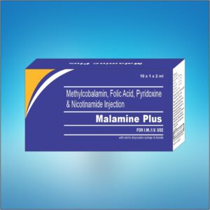 METHYLCOBALAMIN, FOLIC ACID, PYRIDOXINE & NICOTINAMIDE INJECTION
