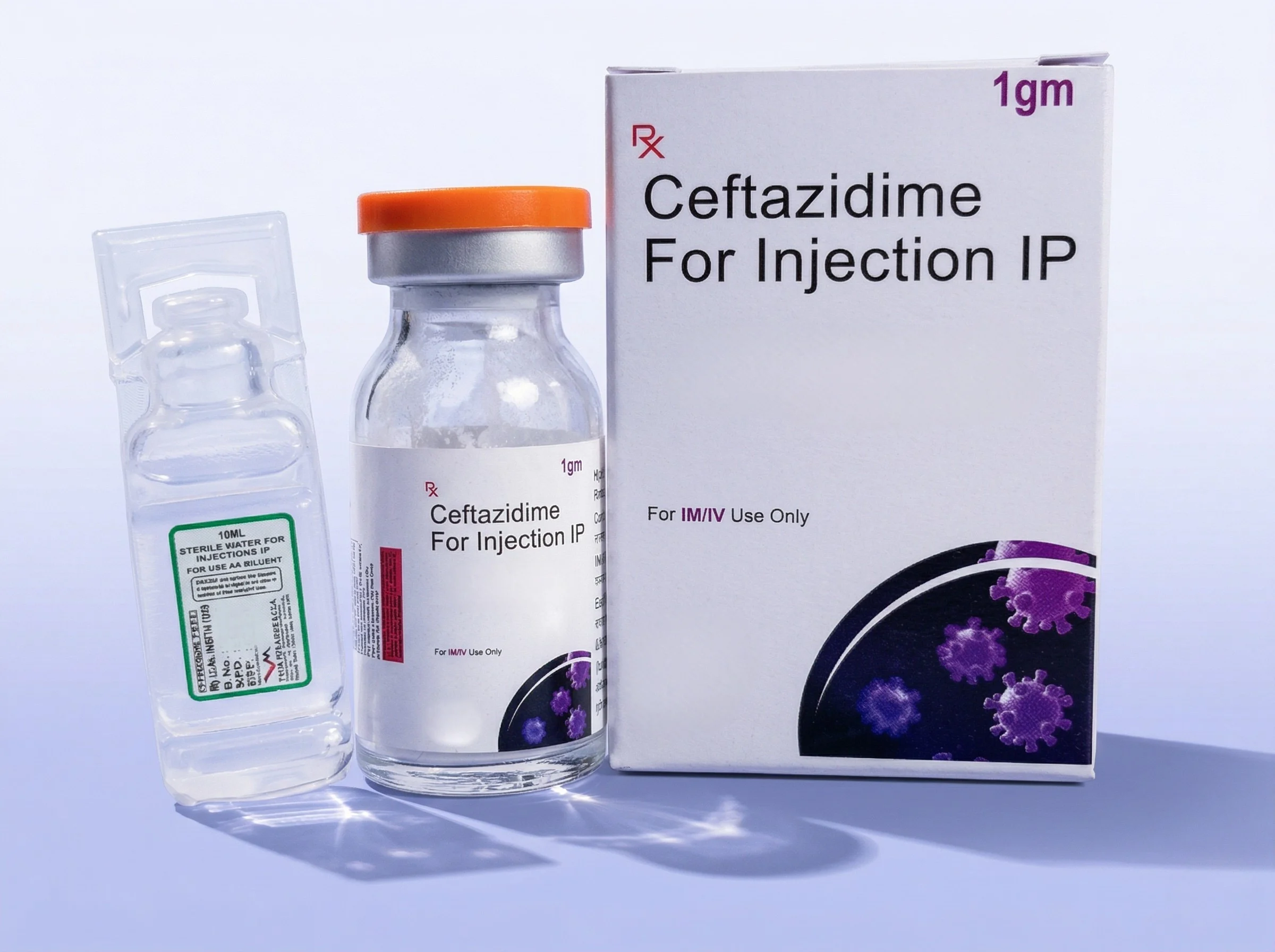 CEFTAZIDIME FOR INJECTION IP 1 GM