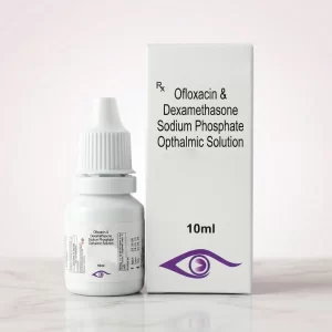 OFLOXACIN & DEXAMETHASONE SODIUM PHOSPHATE OPTHALMIC SOLUTION 10 ML