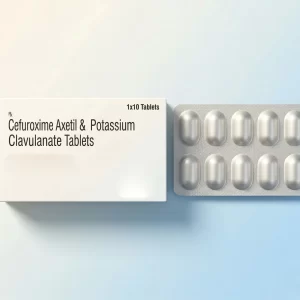 CEFUROXIME AXETIL & POTASSIUM CLAVULANATE TABLETS 625 MG