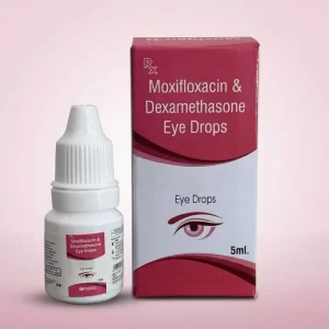 MOXIFLOXACILLIN & DEXAMETHASONE EYE DROPS 0.5% W/V, 0.1% W/V