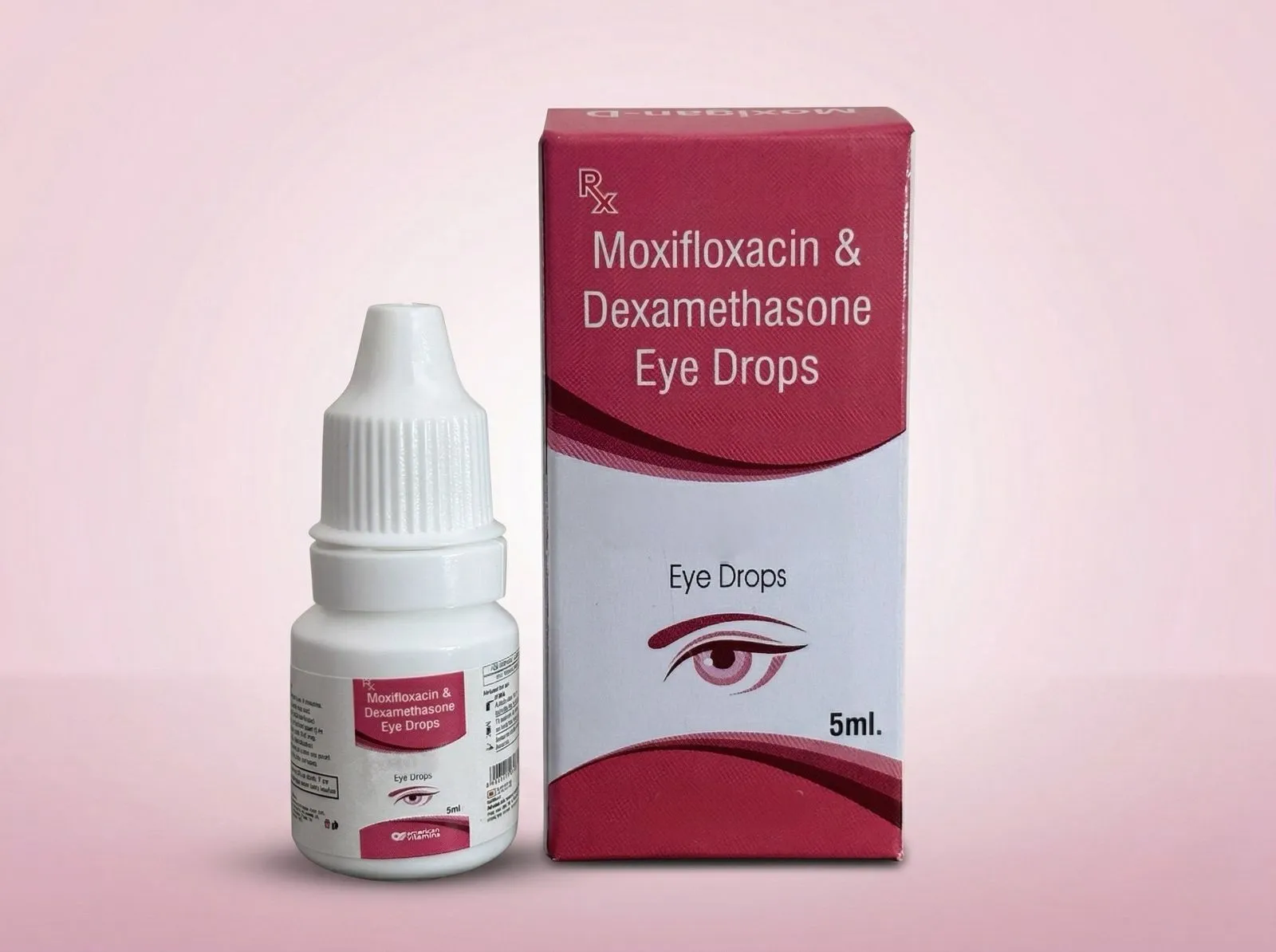 MOXIFLOXACILLIN & DEXAMETHASONE EYE DROPS 0.5% W/V, 0.1% W/V