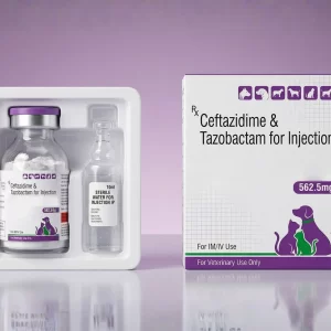 CEFTAZIDIME 500 MG & TAZOBACTAM 62.5 MG FOR INJECTION