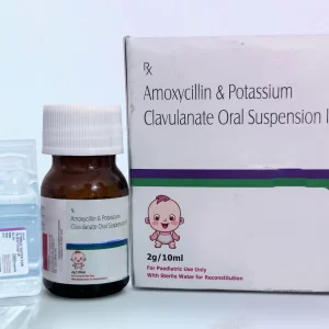 AMOXYCILLIN & POTASSIUM CLAVULANATE ORAL SUSPENSION IP